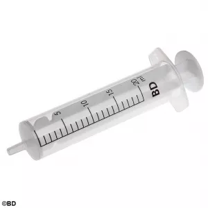 Injekčná striekačka - BD - 20 ml