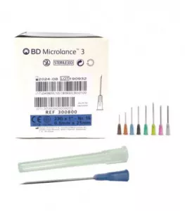 Injekčná ihla - BD Microlance - 0,6x25 - modrá