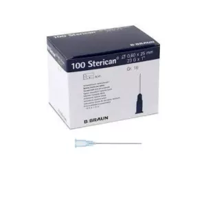 Injekčná ihla - BB STERICAN - 0,6x25 mm - modrá