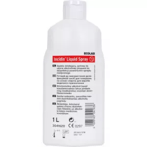Incidin Liquid Spray 1L  - Dezinfekčný alkoholový prípravok