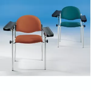 Odberová stolička HAEMO NOVA modrá 72,5x82x70cm