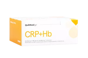 QuikRead GO CRP+Hb s kapilárami, súprava 50 testov