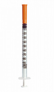 Injekčná striekačka - CHIRANA - 0,5ml, inzulín