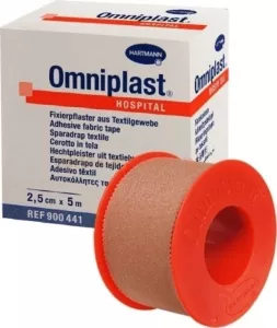 Omniplast 2,5 cm x 5 m - fixačná náplasť z textilu rolka